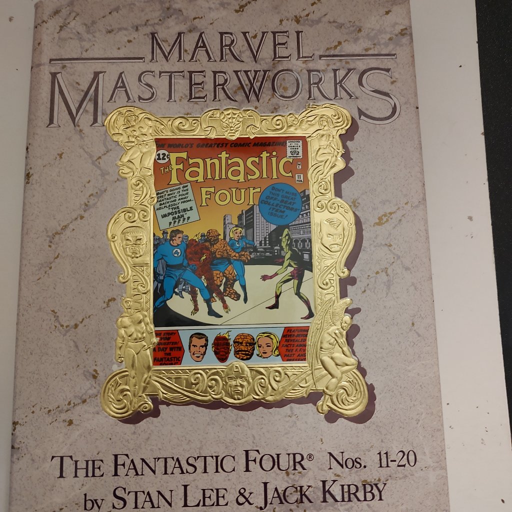 Marvel Masterworks Volume 6 Fantastic Four Gold Leaf Dr Doom Hulk Submariner